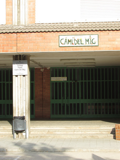 Escola Camí del Mig, Institución educativa pública en Mataró,Barcelona