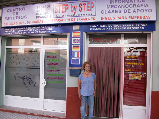 Step by Step, Escuela de inglés en Sax,Alicante