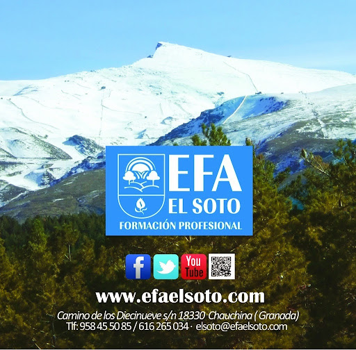 EFA EL SOTO Formación Profesional, Escuela vocacional en Chauchina,Granada