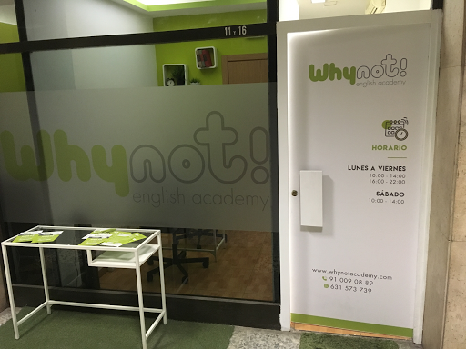 Why Not! English Academy, Escuela de inglés en Madrid,Madrid
