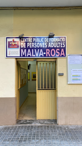 Escola de Persones Adultes Malvarrosa, Escuela en Valencia,Valencia