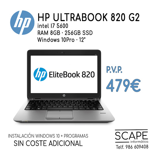 SCAPE Informática | Academia · Tienda · Reparación, Tienda de computadoras en O Rosal,Pontevedra