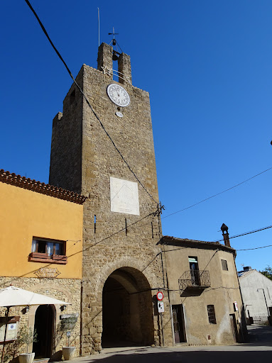Torre de les Hores, Atracción turística en Palau-sator,Girona