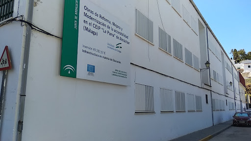 Colegio Público la Parra, Institución educativa pública en Almáchar,Málaga